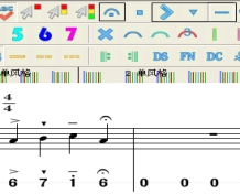作曲大师添加重音记号、持续音记号的方法